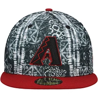 Men's New Era Black Arizona Diamondbacks Sands 59FIFTY Fitted Hat