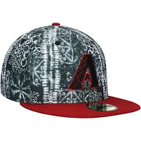 Men's New Era Black Arizona Diamondbacks Sands 59FIFTY Fitted Hat