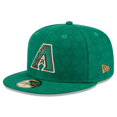 Casquette ajustée 59FIFTY pour homme New Era Kelly Green Arizona Diamondbacks St. Patrick's Day