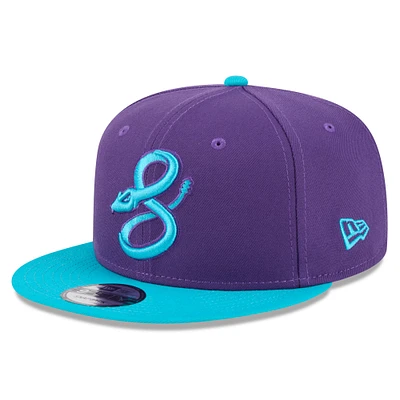 Casquette snapback 9FIFTY City Connect 2025 des Diamondbacks de l'Arizona pour homme, violet/bleu sarcelle, New Era