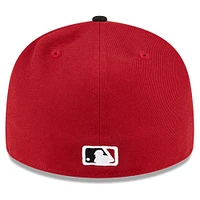Men's New Era Red/Black Arizona Diamondbacks National Baseball Hall of Fame Low Profile 59FIFTY Fitted Hat