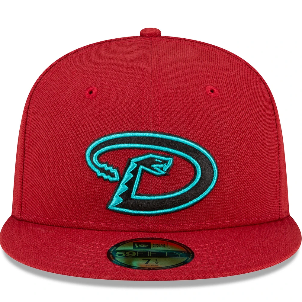 Men's New Era  Red Arizona Diamondbacks Alternate Authentic Collection On-Field 59FIFTY Fitted Hat