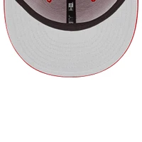 Casquette ajustée 59FIFTY pour homme avec écusson latéral Arizona Diamondbacks New Era rouge