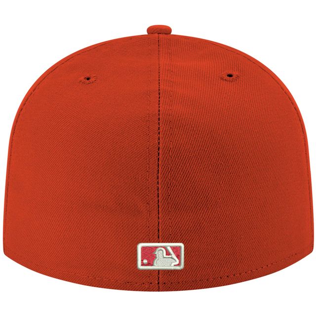 Casquette ajustée 59FIFTY blanche avec logo Arizona Diamondbacks New Era pour homme
