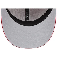 Casquette ajustée à profil bas 59FIFTY Scarlet Arizona Diamondbacks New Era pour homme