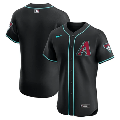Men's Nike Black Arizona Diamondbacks Alternate Elite Jersey