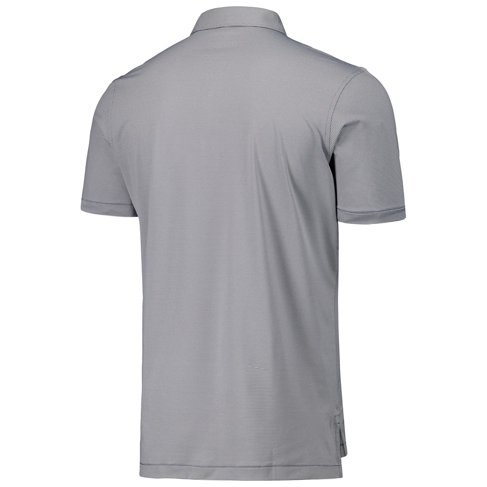 Men's Peter Millar Black Arizona Diamondbacks Jubilee Stripe Stretch Jersey Polo