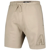 Men's Pro Standard Khaki Arizona Diamondbacks Neutral Fleece Shorts