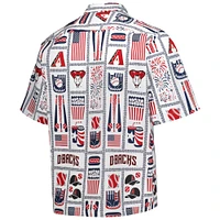 Men's Reyn Spooner White Arizona Diamondbacks Americana Button-Up Shirt