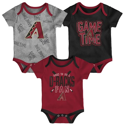 OST DBACKS ROUGE NOIR INFANT GAME TIME SS CREEPER SET KIDINFSET