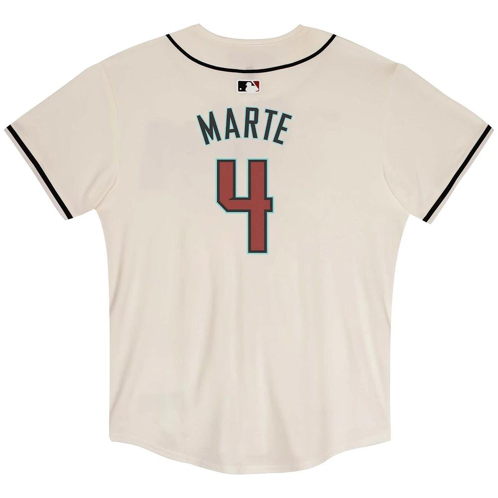 Preschool Nike Ketel Marte White Arizona Diamondbacks Home Game Jersey