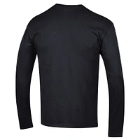 Men's Champion  Black Arizona State Sun Devils Arch Over Logo Long Sleeve T-Shirt