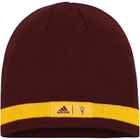 Men's adidas Maroon Arizona State Sun Devils Wordmark Beanie