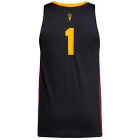 Men's adidas #1 Black Arizona State Sun Devils Replica Swingman Jersey