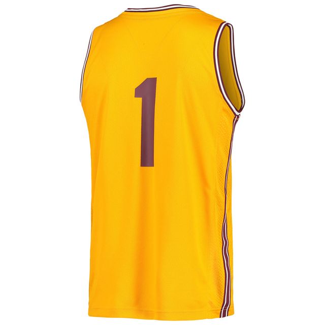 Maillot rétro inversé #1 adidas Arizona State Sun Devils pour hommes, or