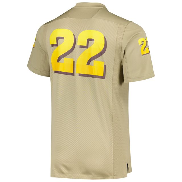 Maillot adidas #22 Tan Arizona State Sun Devils Rising Premier Strategy pour hommes