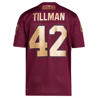 Men's adidas Pat Tillman #42 Maroon Arizona State Sun Devils Football Icon Premier Jersey