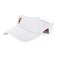 Men's adidas White Arizona State Sun Devils Locker Room Team Adjustable Visor
