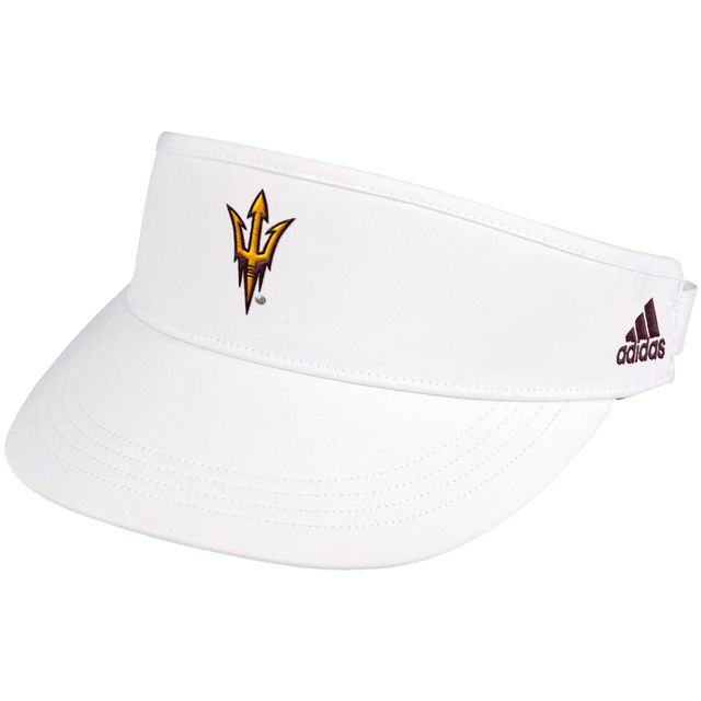 Visière haute AEROREADY adidas Arizona State Sun Devils Sideline Coaches pour hommes, blanc