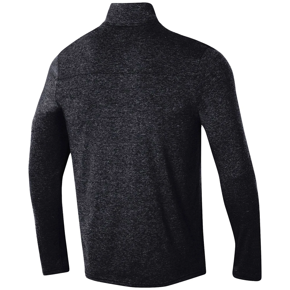 Men's Champion Heathered Black Arizona State Sun Devils Field Day Team Quarter-Zip Jacket