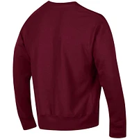 Men's Champion Maroon Arizona State Sun Devils Arch Reverse Weave Pullover Sweatshirt