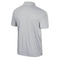 Men's Colosseum Gray Arizona State Sun Devils Cybernetic Polo