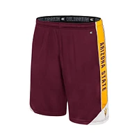 Men's Colosseum Maroon Arizona State Sun Devils Haller Shorts