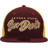 Casquette Snapback 9FIFTY Outright Arizona State Sun Devils New Era marron pour homme