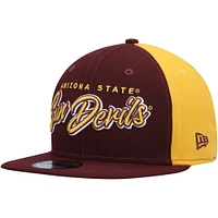 Casquette Snapback 9FIFTY Outright Arizona State Sun Devils New Era marron pour homme