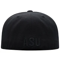 Men's Top of the World Arizona State Sun Devils Black On Fitted Hat