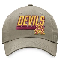Men's Top of the World Khaki Arizona State Sun Devils Slice Adjustable Hat