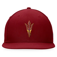 Men's Top of the World Maroon Arizona State Sun Devils Fitted Hat
