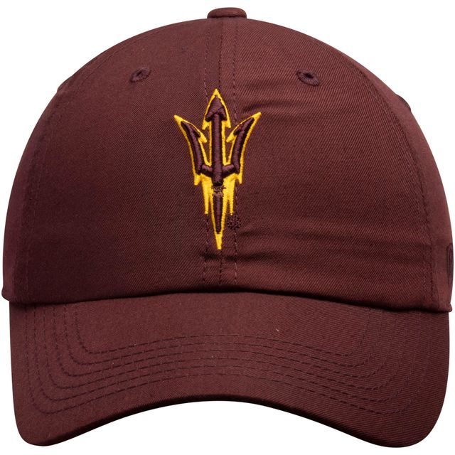 Top of the World Maroon Arizona State Sun Devils Trident Logo Agrafe Casquette ajustable pour hommes