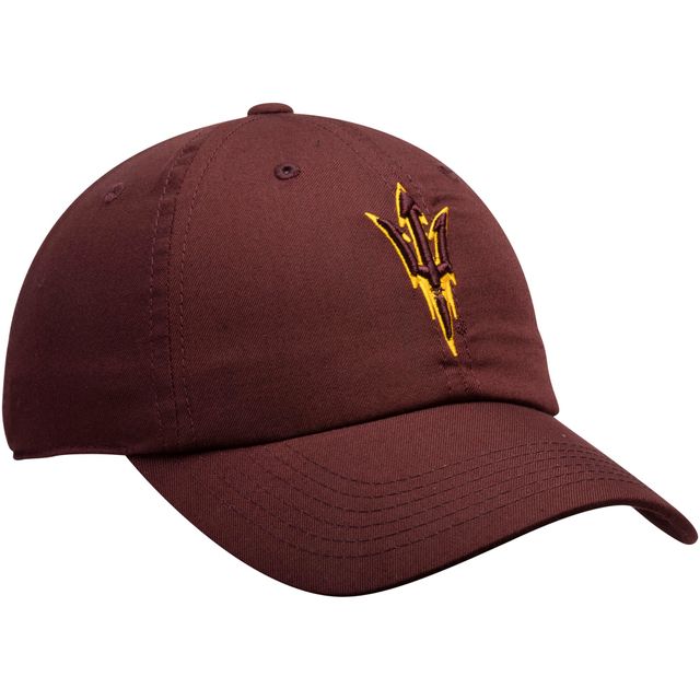 Top of the World Maroon Arizona State Sun Devils Trident Logo Agrafe Casquette ajustable pour hommes
