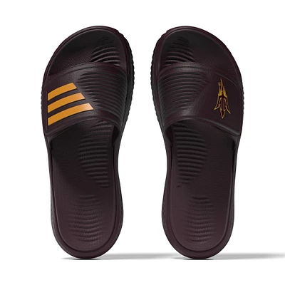 Sandales unisexes adidas Arizona State Sun Devils Alphabounce 2.0 Slide Maroon