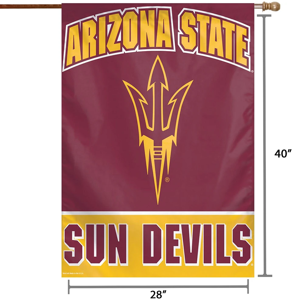 WinCraft Arizona State Sun Devils 28" x 40" Full Name House Flag