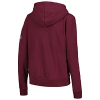 Women's Maroon Arizona State Sun Devils Team Big Logo Pullover Hoodie