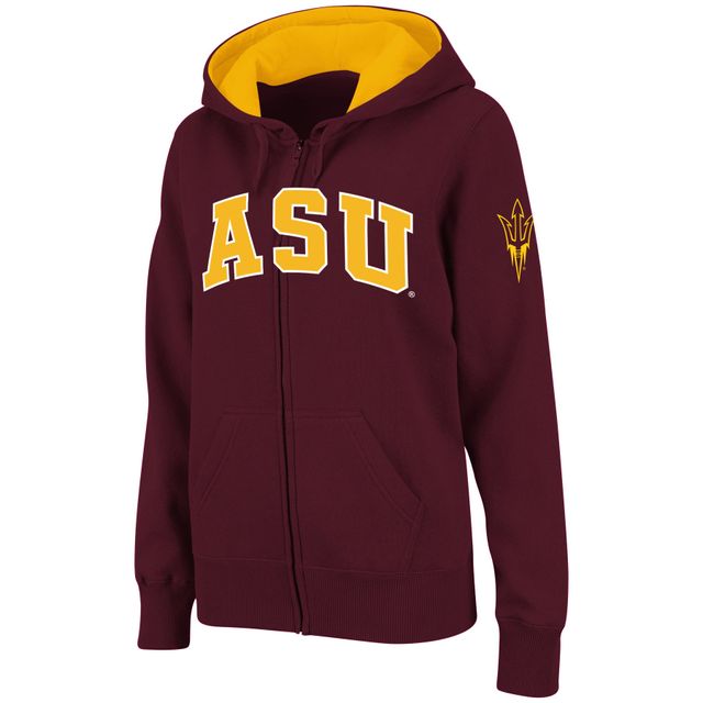 Chandail à capuchon avec nom arqué pour femme Stadium Athletic Arizona State Sun Devils