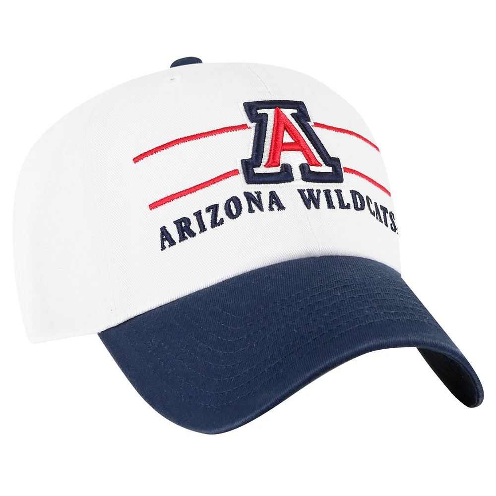 Men's '47 White Arizona Wildcats Gridiron Clean Up Adjustable Hat