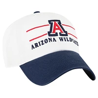 Men's '47 White Arizona Wildcats Gridiron Clean Up Adjustable Hat