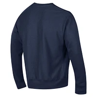 Men's Champion Navy Arizona Wildcats Vault Late Night Reverse Weave Pullover Sweatshirt