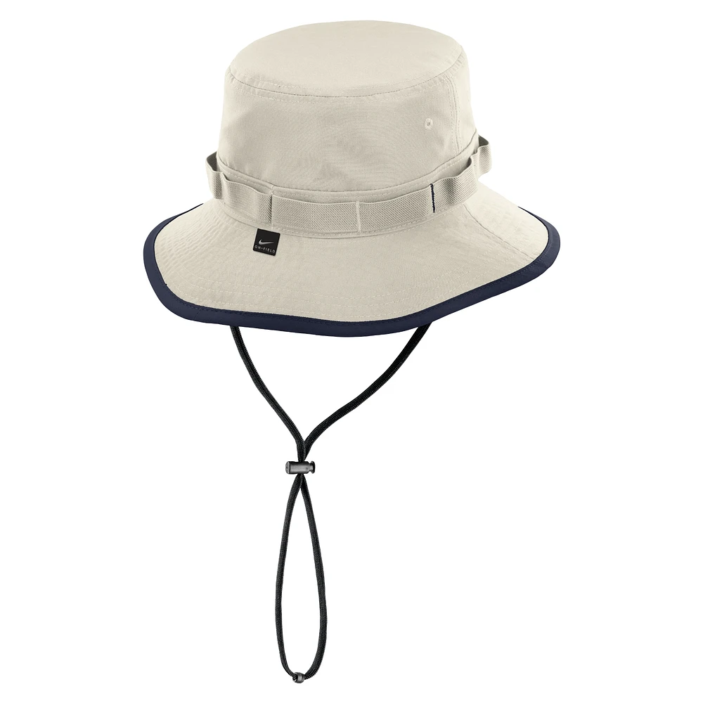 Men's Nike Cream Arizona Wildcats 2024/25 On-Field Apex Performance Boonie Bucket Hat