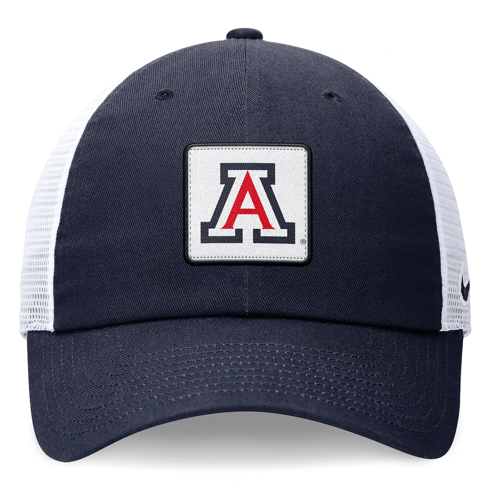 Men's Nike Navy/White Arizona Wildcats Primetime Club Trucker Adjustable Hat