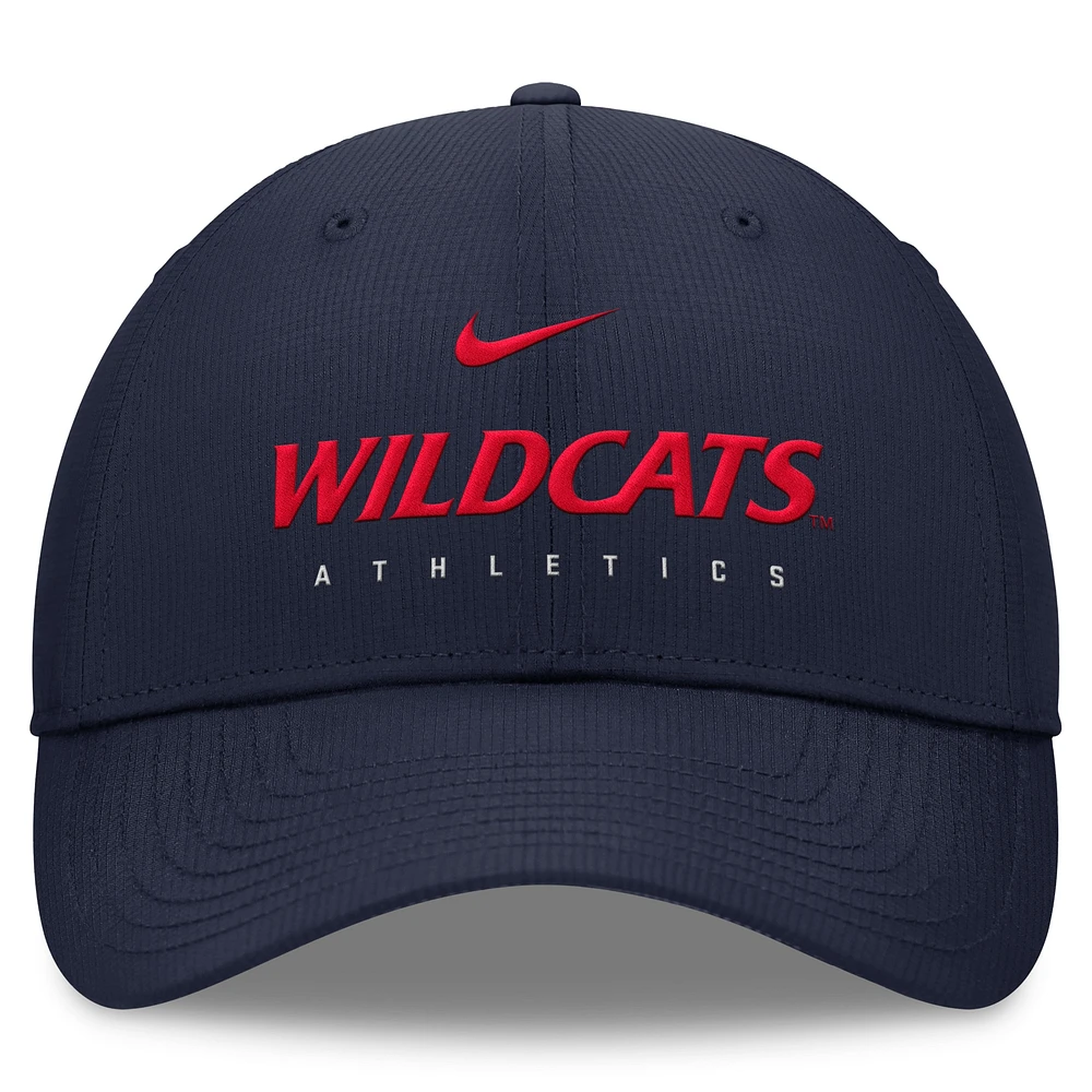 Men's Nike Navy Arizona Wildcats 2024/25 On-Field Club Performance Adjustable Hat
