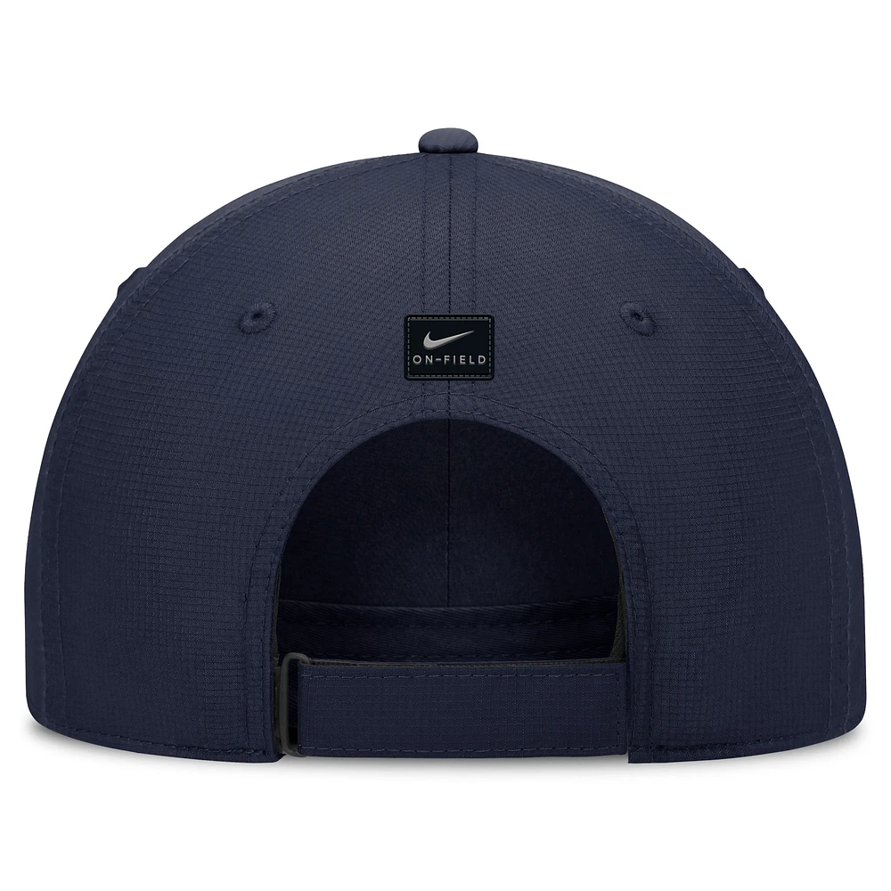Men's Nike Navy Arizona Wildcats 2024/25 On-Field Club Performance Adjustable Hat