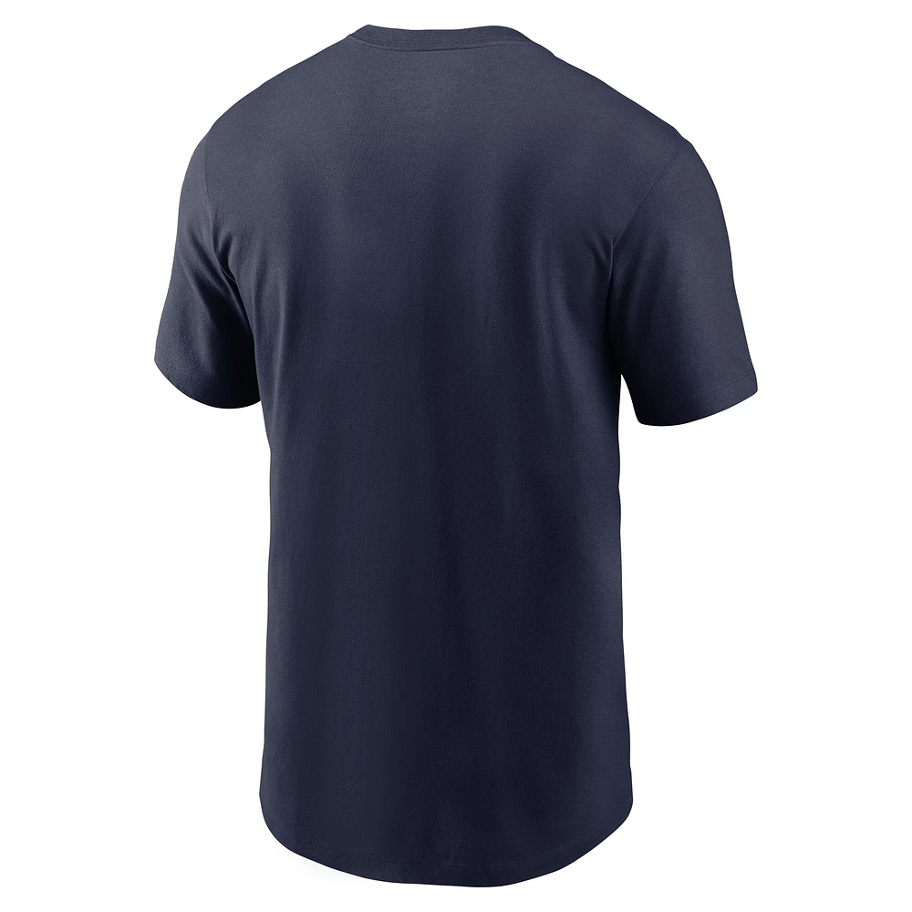Men's Nike Navy Arizona Wildcats Basketball Icon T-Shirt
