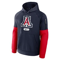 Sweat à capuche Nike Arizona Wildcats bleu marine pour homme