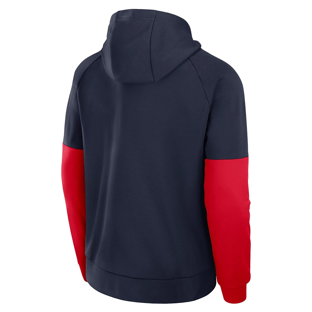 Sweat à capuche Nike Arizona Wildcats bleu marine pour homme