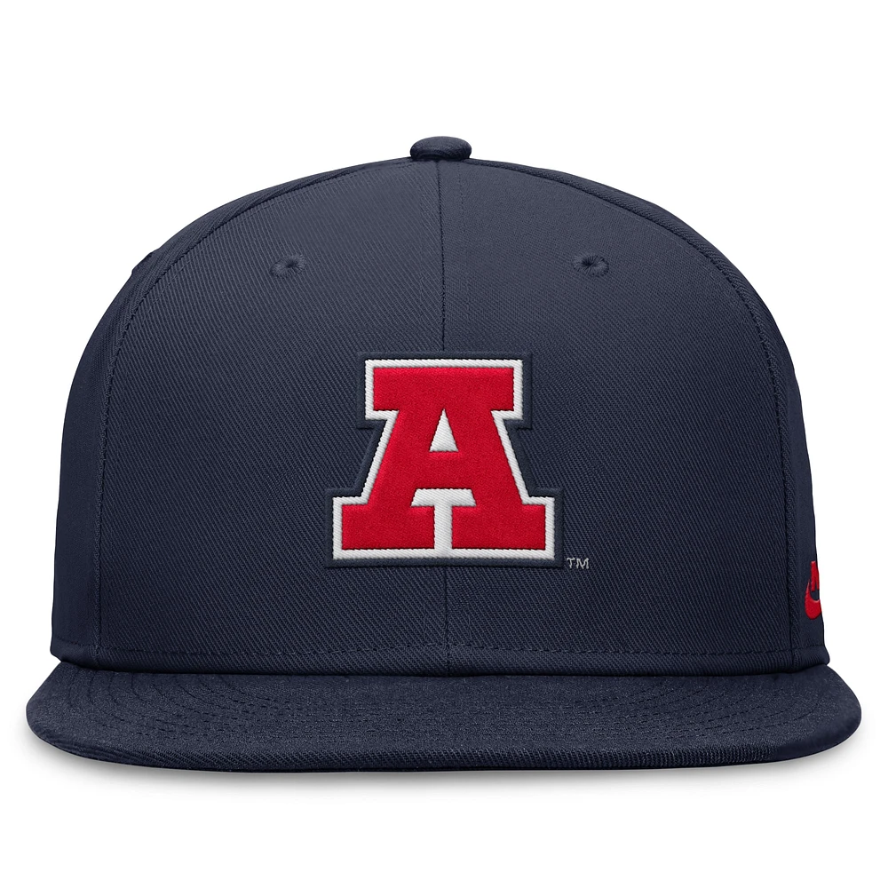 Men's Nike Navy Arizona Wildcats Legacy True Fitted Hat