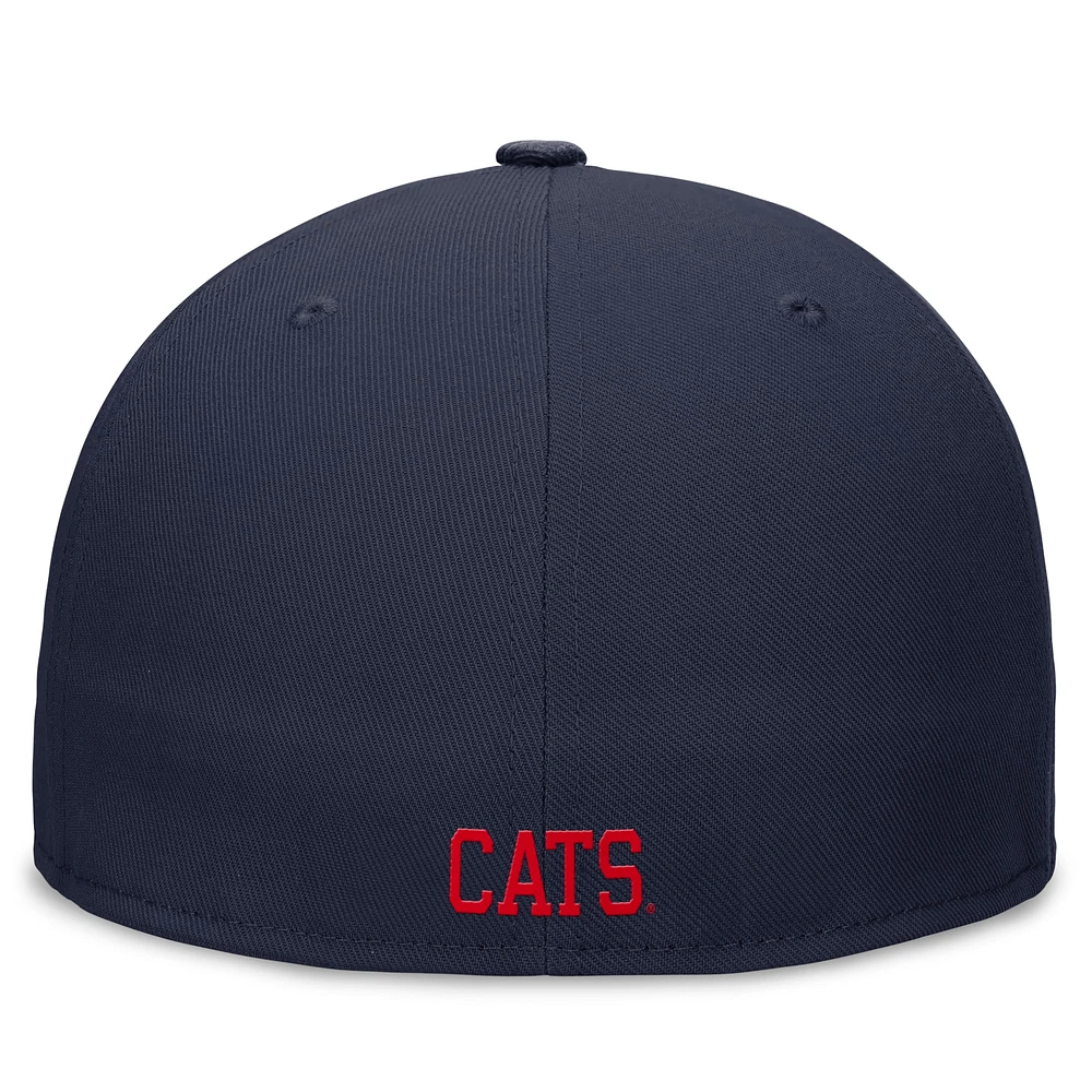 Men's Nike Navy Arizona Wildcats Legacy True Fitted Hat